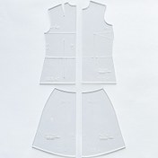 تصویر پک اشل ¼ الگو با پنس کنفور 