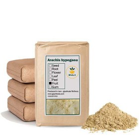 تصویر آرد بادام زمینی فله 