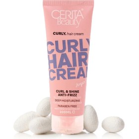 تصویر کرم مو سریتا مدل Curly حجم 200 میلی لیتر Cerita Curly Hair Cream 200 ml