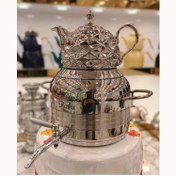 تصویر کتری قوری راشا ظرفیت ۶ لیتر استیل 