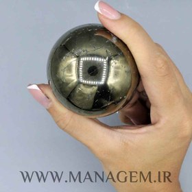 تصویر گوی سنگ پیریت 