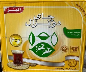 تصویر چای قلم کلکته دوغزال ۱۰ کیلویی – خرید عمده چای خوش‌عطر و خوشرنگ با کیفیت بالا 