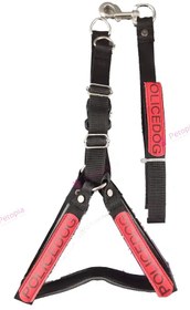 تصویر ست قلاده کتفی و لیش پلیس Police Harness & Leash Set