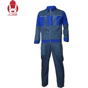 تصویر لباس کار دو تیکه سیلوری مدل مهندسی Silvery engineering workwear