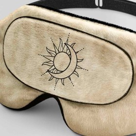 تصویر طرح خورشید و ماه برای چشم بند خواب کورال Sun and Moon Design for Coral630 Sleep Mask