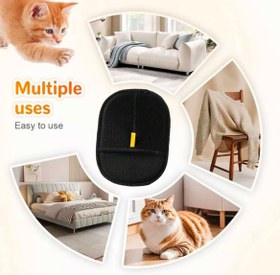 تصویر پرزگیر دستکش سگ و گربه 