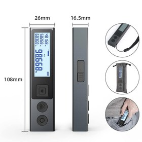 تصویر متر لیزری مایلسی مدل M120 