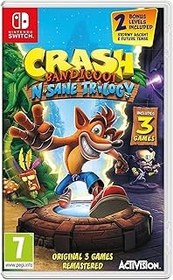 تصویر Crash Bandicoot N. Sane Trilogy Nintendo Switch توسط اکتیویژن 29 ژوئن 2018 Crash Bandicoot N. Sane Trilogy Nintendo Switch by Activision 29 June 2018