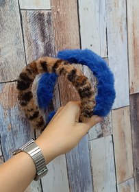 تصویر تل مو پولیشی - آبی 