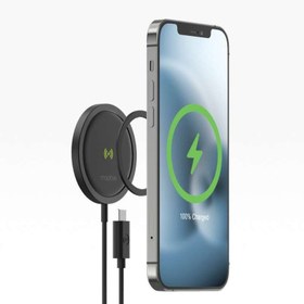 تصویر شارژر بی سیم مگ سیف موفی مدل Mophie Snap+ Wireless Charger با خروجی 15 وات(کد:485) 