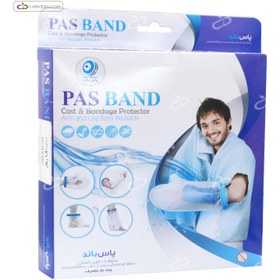 تصویر کاور گچ پا تا زانو_متوسط تا تنومند مدلF پاس باند pas Band cast and bandage protector Model F 60cm