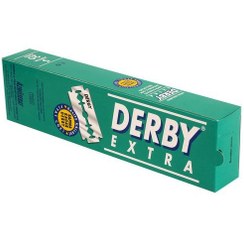 تصویر تیغ اصلاح سنتی مدل extra بسته 5 عددی دربی Derby Razor 5 Pcs