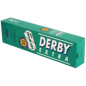 تصویر تیغ اصلاح سنتی مدل extra بسته 5 عددی دربی Derby Razor 5 Pcs