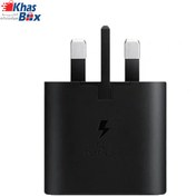 تصویر شارژر سامسونگ 25 وات مدلEP TA800 (ویتنام)(سریال دار) سوپرفست شارژ 25W PD Adapter USB-C