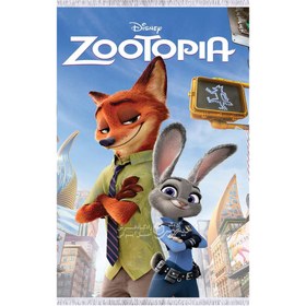 تصویر فرش کودک طرح زوتوپیا DC6055 