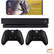 تصویر مجموعه کنسول بازی مایکروسافت مدل Xbox One X ظرفیت 1 ترابایت Xbox One X 1TB Game Console 2Gamepad Bundle