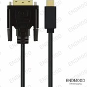 تصویر کابل تبدیل Type C به DVI کی نت ۱٫۸ متری K-CUCMDV18 