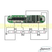 تصویر ماژول محافظ شارژ دشارژ باتری لیتیومی 5 سل(21V) 15 آمپر 