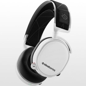 تصویر هدست SteelSeries Arctis 7 White Headset Gaming Steel Series Arctis 7