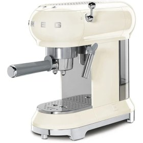 تصویر اسپرسو ساز اسمگ مدل ECF01 کرم ا Smeg ECF01 espresso maker Smeg ECF01 espresso maker