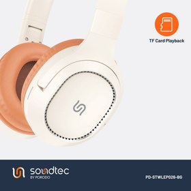 تصویر هدفون بی سیم پرودو مدل Nova Porodo Soundtec Nova Wireless Headphone