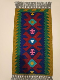 تصویر گلیم دست بافت کد777 