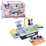 تصویر اسباب بازی سینک ظرفشویی و اجاق گاز مدل 218/3 