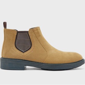 تصویر بوت‌های چرم سوئدی چلسی غیررسمی برند robert wood Casual Suede Chelsea Boots