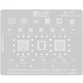 تصویر شابلون شیائومی AMAOE MI16 