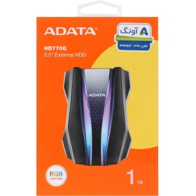 تصویر هارد اکسترنال ای دیتا مدل HD770G ظرفیت ۱ ترابایت قرمز 
