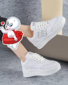 تصویر کتانی ونس زنانه مدل ستاره دار ارسال رایگان 