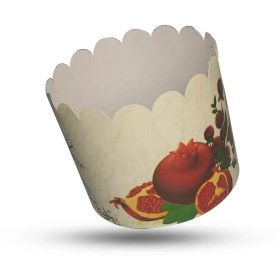 تصویر کپسول مافین مقوایی یلدایی 10 عددی کد 13 