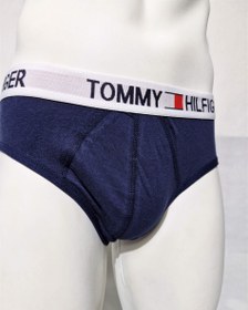تصویر پک شورت مردانه برند TOMMY HILFIGERاسلیپ Pack of men's underwear. boxer model.TOMMY HILFIGER brand