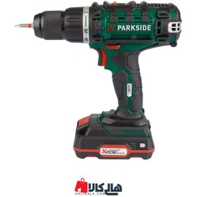 تصویر دریل شارژی پارک ساید مدل PABS 20-Li G8 Parkside Parkside® 20 V cordless drill PABS 20-Li G8 cordless screwdriver with battery and charger