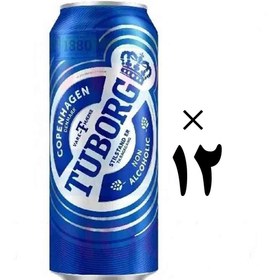 تصویر آبجو توبورگ بدون الکل 12 عددی Tuborg 