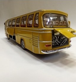 تصویر مدل خودرو مرسدس اتوبوس فلزی با چراغ و صدا از ترکیه Karsan Oyuncak 