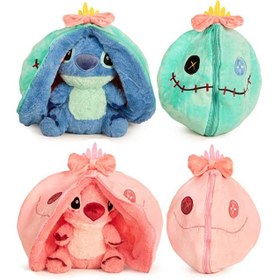 تصویر عروسک پولیشی استیچ سایز ۳۰ سانتیمتر 