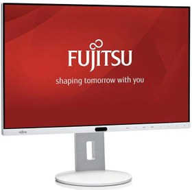 تصویر مانیتور استوک 24 اینچ فریم لس (تمام صفحه) فوجیتسو مدل P24-8W Neo سفید FUJITSU 24'' FRAMELESS DESKTOP MONITOR P24-8W NEO