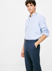 تصویر شلوار چینی فیت تنگ برند springfield Slim Fit Chinos