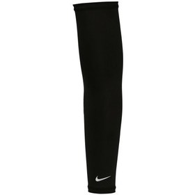 تصویر ساق دست اسپورت انگشتی مشکی مارک دار 