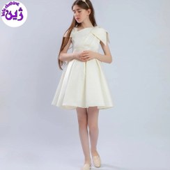 تصویر پیراهن مجلسی ساغر مناسب ۱۰ تا ۲۰ سال 