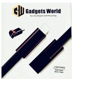 تصویر کابل آیفون قابل ترمیم Gadgets World مدل KL-X19 