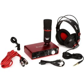 تصویر پکیج استودیویی Focusrite Scarlett 2i2 G3 