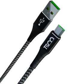 تصویر کابل میکرو یو اس بی TSCO TC A166N 2.1A 1m TSCO TC A166N 2.1A 1m Micro USB Cable