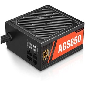 تصویر منبع تغذیه نیمه ماژولار ارس گیم مدل ARESGAME 850W Power Supply Semi Modular 80+ GOLD 