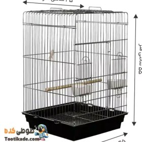تصویر قفس طوطی و عروس هلندی مدل 1032 