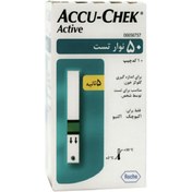 تصویر نوار دستگاه تست قند اکیو چک مدل sensor بسته 50 عددی 