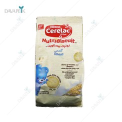 تصویر سرلاک نوتری بیسکویت گندمی نستله ۸۰ گرم مناسب ۱۲ ماه به بالا 