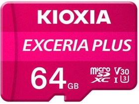 تصویر مموری میکرو اس دی Kioxia مدل U3 Exceria Plus ظرفیت 64GB 