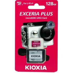 تصویر رم میکرو ۱۲۸ گیگ کیوکسیا Kioxia EXCERIA A1 U3 V30 C10 100MB/s 